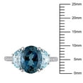 thumbnail image 2 of Everly Women's Topaz Sterling Silver Ring, 2 of 7