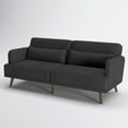 thumbnail image 3 of Artdeco Home - Tacoma Convertible Sofa Charcoal, 3 of 5