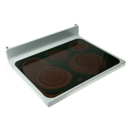 GE APPLIANCE WB62X26651 RANGETOP GLASS ASM (WH) - OEM PART