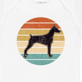 thumbnail image 4 of Inktastic Doberman Dog Retro Sunset Boys or Girls Baby Bodysuit, 4 of 5