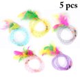 thumbnail image 2 of 5 Pcs Jouet d'Entraînement pour Animaux Tuyau à Fausse Plume Design Jouet Interactif pour Chat Jouet de Jeu pour Animaux, 2 of 10