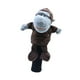 thumbnail image 2 of Funda de madera para palo de golf con diseño de animal chimpancés, 2 of 9