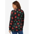 thumbnail image 2 of Woman Within Plus Size Perfect Long-Sleeve Cardigan Sweater, 2 of 6