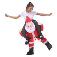 thumbnail image 3 of Disfraz inflable de Papá Noel de Navidad para adultos, ropa divertida de Cosplay para actuación, Festival, fiesta de Carnaval, 3 of 4