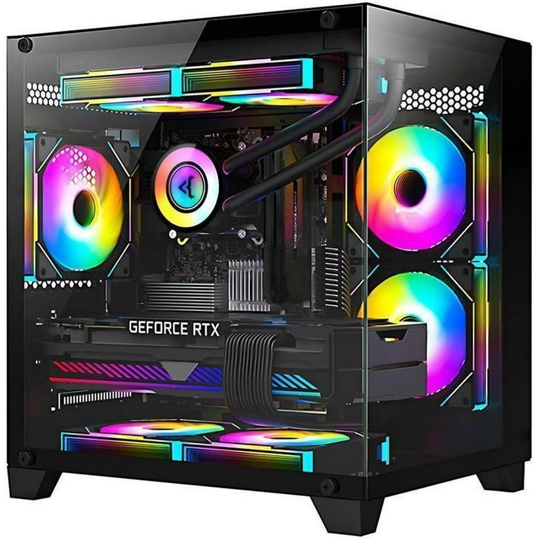 Hoengager Gaming PC -AMD Ryzen 7 5700X 3.4 GHz-RTX 4060 8GB-32GB DDR4 RAM-1TB M.2 +1TB SATA SSD-240 Liquid Cooler -WIFI &Bluetooth -RGB Fans-Windows Hoengager Gaming PC -AMD Ryzen 7 5700X 3.4 GHz-RTX 4060 8GB-32GB DDR4 RAM-1TB M.2 +1TB SATA SSD-240 Liquid Cooler -WIFI &Bluetooth -RGB Fans-Windows
