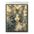 thumbnail image 3 of Enigmatic Grace - "Madame Butterfly Canvas/Poster Art Prints â€“ The Perfect Home Decor Piece", 3 of 4