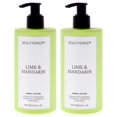 thumbnail image 1 of Loción de manos BeautySpace, lima y mandarina, 350 ml, paquete de 2, 1 of 2