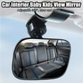thumbnail image 3 of Car Interior Baby Safety Mirror With Clip Rear View Mirrors Makeup Mirror Seat Back Clamp Auto Ornament Automotive Accessories, 3 of 17