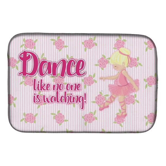 Ballet Dance Blonde Dish Drying Mat