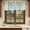 Light Green, variant on Sage Green Eucalyptus Leaf Valances for Windows, Decorative Rod Pocket Window Valance Curtains, Spring Leaves Botanical Short Curtain Drapes for Kitchen/Bathroom/Living Room, 2 Panels, 42" W x 18" L