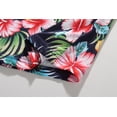 thumbnail image 6 of SSLR Womens T Shirts V Neck Criss Cross Floral Tee Short Sleeve T Shirt, 6 of 7