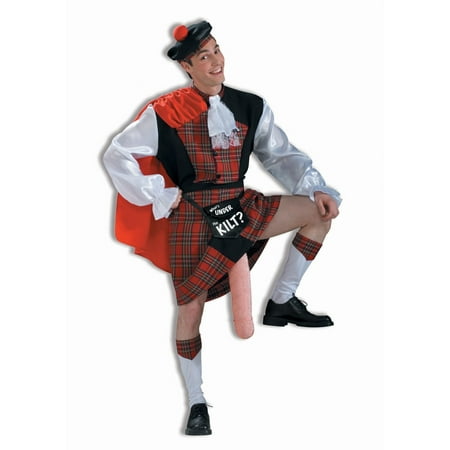 Halloween What's Under The Kilt Adult Costume