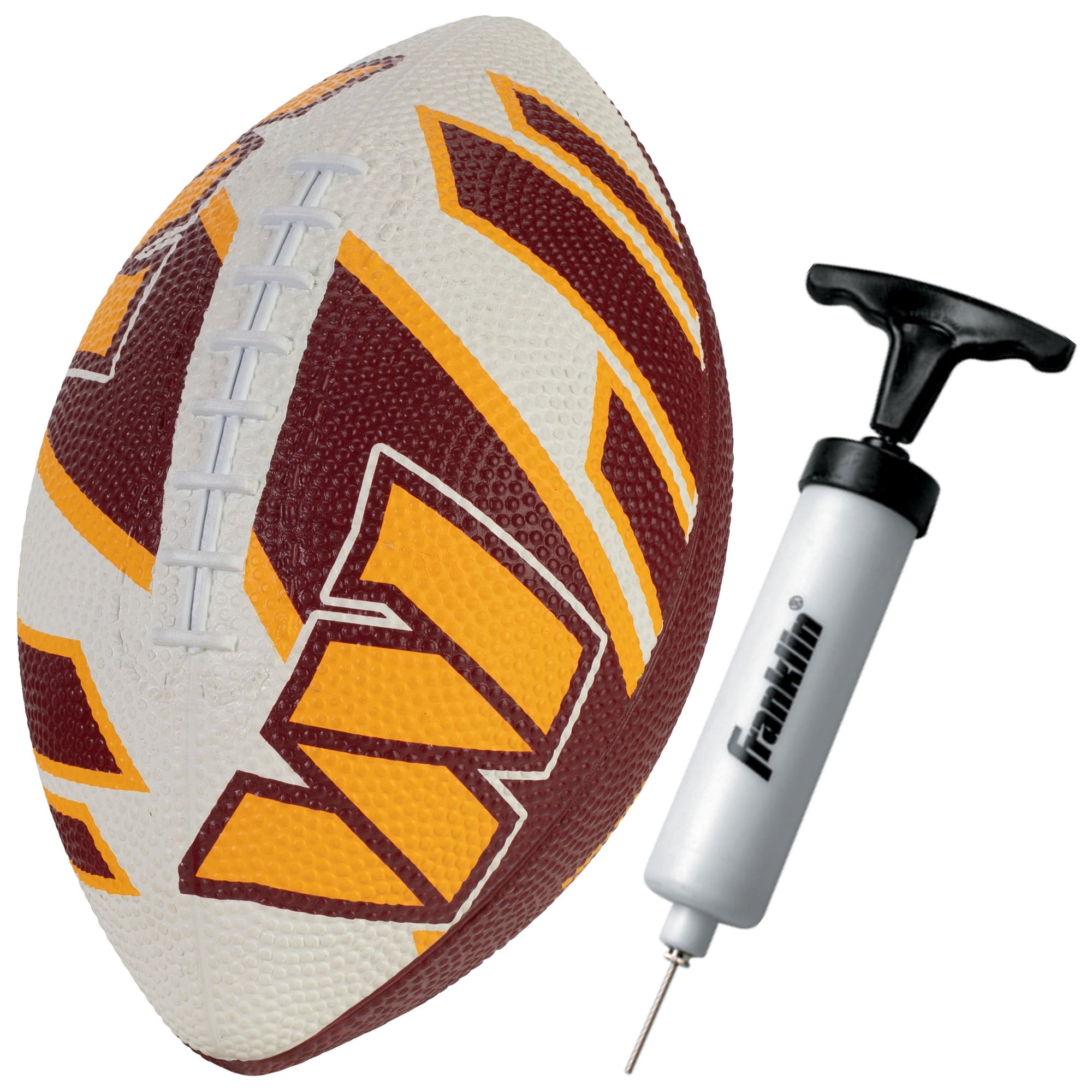 Franklin Sports NFL Rubber Mini Football - 8.5" - Washington Commanders