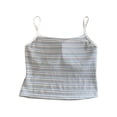 thumbnail image 2 of Womens Padded Cami Tank Tops, Striped Spaghetti Strap Built in Bra Shirts Slim Fit Basic Summer Outdoor Wear, 2 of 5