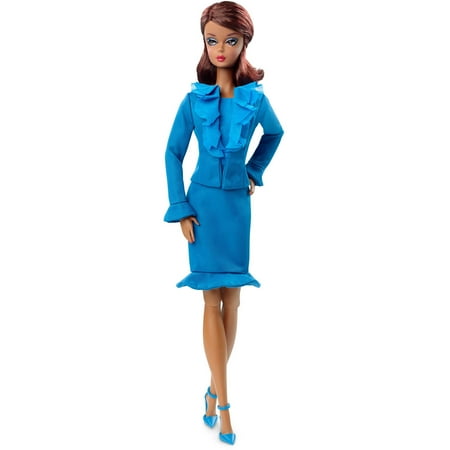 Barbie Fashion Model Collection Blue Suit Doll