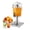 Single-headed Silver, variant on Danolapsi 4.4 Gallon Beverage Dispenser with Ice Core,Stainless Steel Large Cold Drink Dispenser with Stand,Spigot & Drip Tray,Iced Beverage Drink Dispenser for Lemonade,Iced Tea,Juice,Parties,Weddin