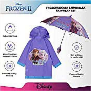 Frozen raincoat and umbrella clearance