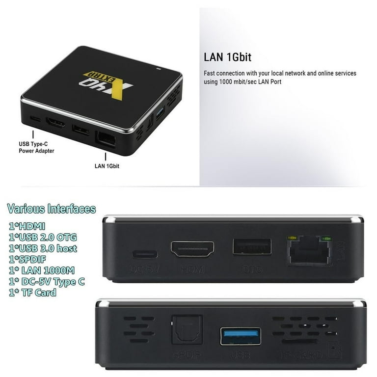 Aazon.co: Ugoos X4Q Extra 4GB RA 128GB RO Alogic S905X4-J Android