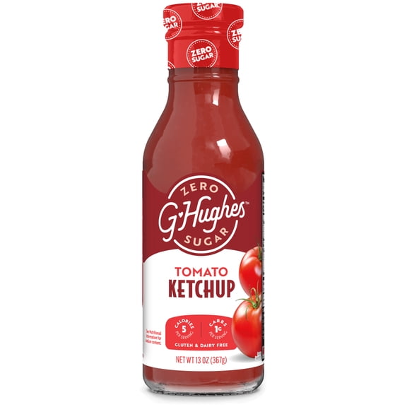 G Hughes Sugar Free Ketchup, 13 oz