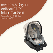Monbebe Hilaire 6-in-1 Modular Travel System