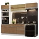thumbnail image 1 of Cocina Integral 270cm Glamy Madesa 11 Blanco/Marrón, 1 of 5