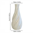 thumbnail image 2 of Modern Minimalist Ceramic Vase for Home Decor, 6.8in Elegant Decorative Flower Pot for Living Room, Centerpiece Vase for Mantle, Bookshelf, and Tabletop Accents, 2 of 4