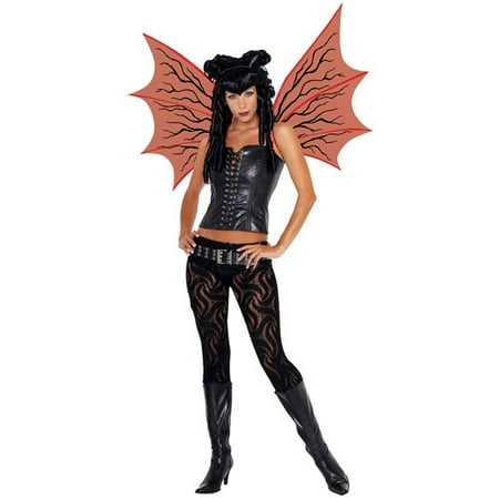 Demonette Wings with Veins Adult Halloween Accessory