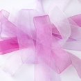 thumbnail image 4 of Cinta de organza Mlurcu, 2,54 cm x 137,16 m, 6 rollos, color rosa para boda, 4 of 7