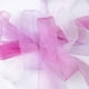 thumbnail image 4 of Cinta de organza Mlurcu, 2,54 cm x 137,16 m, 6 rollos, color rosa para boda, 4 of 7