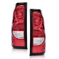 PIT66 Red Tail Lights Fit For 03-06 Chevy Silverado 1500 2500 3500 HD Brake Lamps Pair
