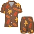 thumbnail image 3 of Sdmnsg-T Ensemble de Pyjama Coloré de Baseball Golf pour Femmes Shorts Ensemble Deux Pièces Manches Courtes, 3 of 4