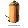 thumbnail image 5 of Camping Sleeping Bag Compression Stuff Sack Hammock Storage Packs (Yellow), 5 of 5