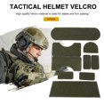 thumbnail image 1 of 9 unids/set de pegatinas DIY Likrtyny parches Para casco accesorios adhesivos verde militar, 1 of 6