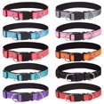 thumbnail image 2 of AMERTEERCA 10 Packs Reflective Goat Collars  10 Packs Crisp Sweet Bells  Adjustable Sheep Collars With Grazing Copper Bells  Solid Collar Straps With Quick-release Buckles, 2 of 7