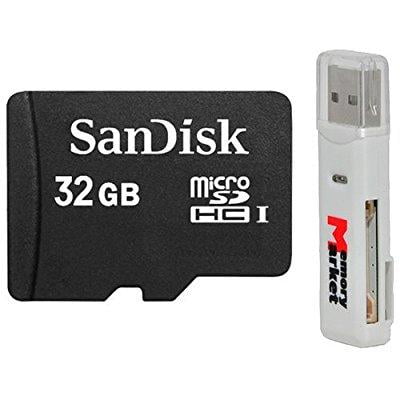 UPC 081159909062 product image for sandisk 32gb microsd hc uhs-1 tf flash memory card sdsdqab-032g with usb 2.0 mem | upcitemdb.com