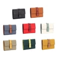 thumbnail image 3 of pitrice Leather Women Purse Rectangular Replacement Trifold Solid Color Stylish Card Holder Wallet Notecase Birthday Gift Green, 3 of 9