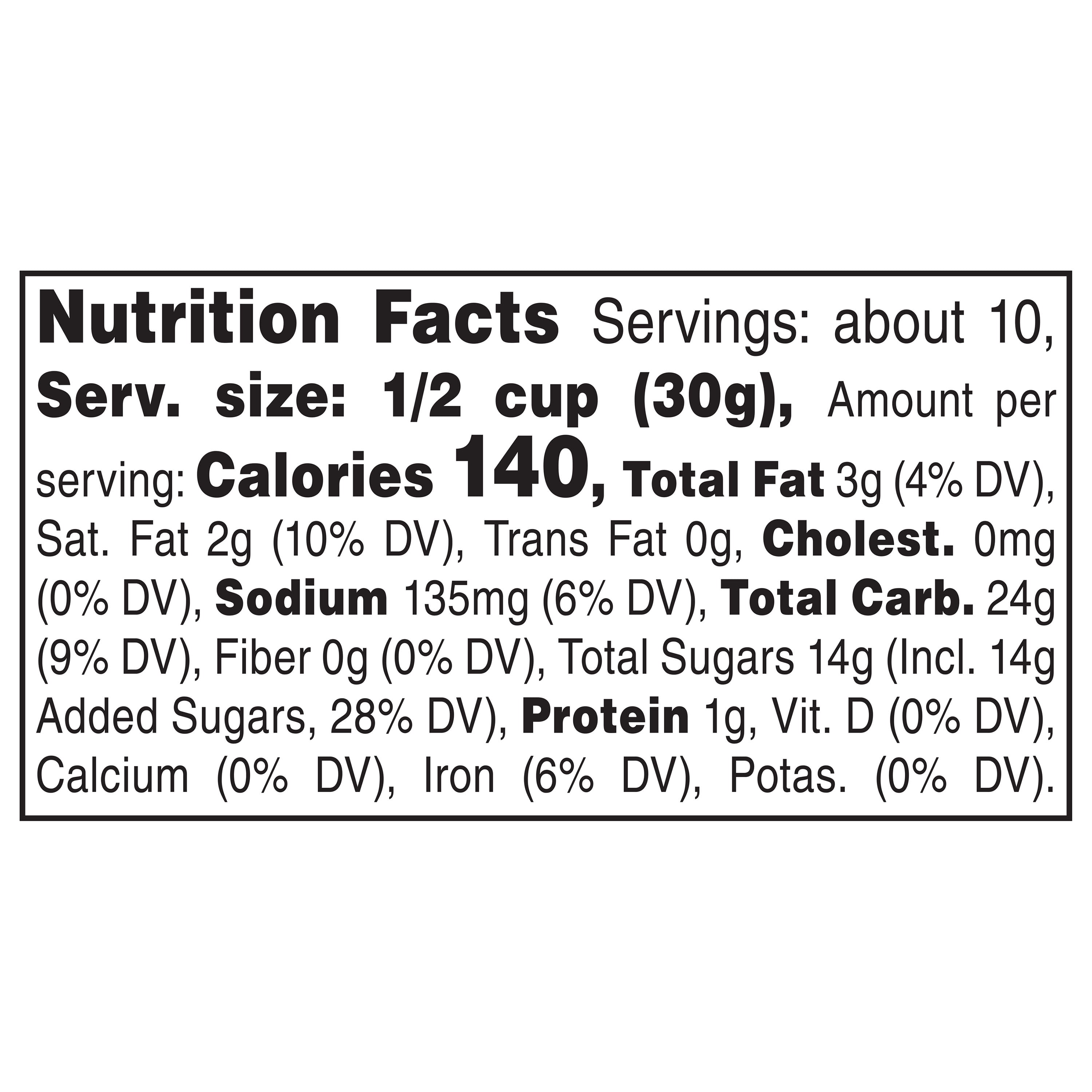 Freshness Guaranteed Candy Bar Snack Mix in Football-Shaped Container, 11 oz (Shelf Stable)