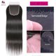 thumbnail image 4 of Beauty Forever-extensiones de cabello humano virgen brasileño, accesorio capilar liso con cierre de encaje HD 5x5, 4 of 5