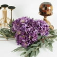 thumbnail image 3 of Vintage Purple Hydrangea Large Silk Flowers 10pcs Purple Hydrangea Artificial Flowers Purple Fake Flowers for Vintage Wedding Decoration Silk Flower Baby Shower Centerpieces (Vintage Purple), 3 of 5