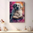 thumbnail image 4 of Anatolian Shepherd Decor Poster Unframe, Anatolian Shepherd Dog Canvas Wall Art, Dog Reading Book Canvas Print Painting Poster Wall Decor Dog Lovers Gifts, 4 of 6