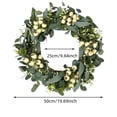 thumbnail image 3 of 2025 Artificial Summer Spring Wreath, Spring Wreath Colorful Summer Wreath Floral Wreaths, All Seasons Wreaths for Home Wedding Festival Farmhouse Indoor Outdoor Decor, 3 of 7