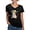 Black, variant on CafePress - Party Bulldog White T Shirt - Women's V-Neck Dark T-Shirt