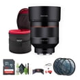 thumbnail image 1 of Samyang SYIO85AF-E 85mm F1.4 Auto Focus Weather Sealed Lens + Bundle, 1 of 7