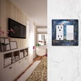 thumbnail image 5 of Yayeee Rocker Switch Wall Plate 1-Gang 4.6"x2.9" Home Decorative Outlet Cover, Crystal Moon, 5 of 6