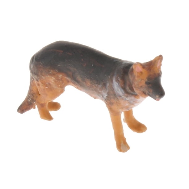 Figuras de muñecas en miniatura Zulema 1:64 Perro 3 cm