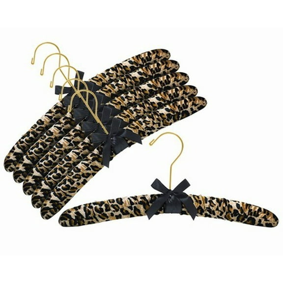 Satin Hangers (Cheetah)