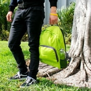 Foldable Backpack, Green