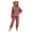 Hot Pink, variant on Bibifish Womens Pajama Sets Heart Embossed Hooded Long Sleeve Sleepwear Sets Fuzzy Top With Pant Cute Warm 2 Piece Nightwear Sets