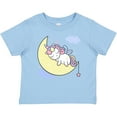 thumbnail image 3 of Inktastic Unicorn Moon Girls Baby T-Shirt, 3 of 5