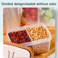 thumbnail image 4 of Rbaofujie Airtight Food Storage Container Set, Kitchen Pantry Organization Canisters, One-Handed Airtight Cereal Snack Candy Storage Containers, 4 of 7